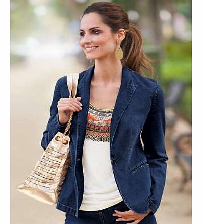 Together Denim Blazer