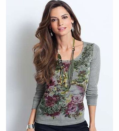 Together Floral Print Top
