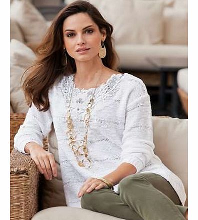 Together Lace Detail Sweater