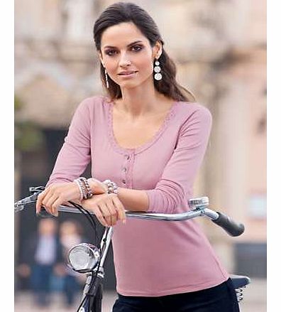 Together Lace Trim T-Shirt