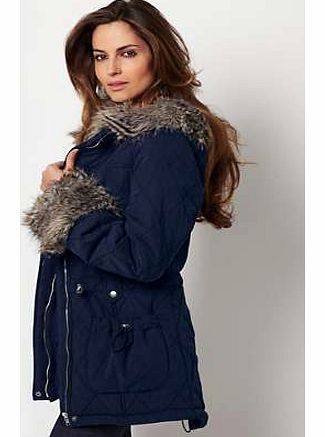 Together Parka with Fur Trim
