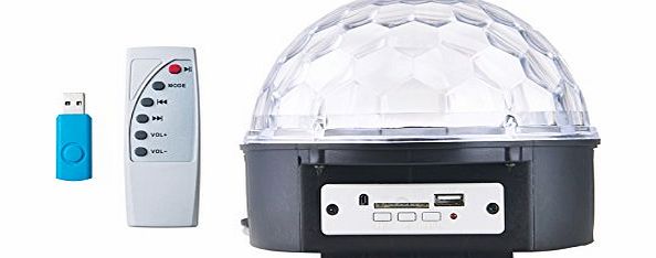 TOKUYI New Arrival Club Disco DJ Party Ball Lights Music MP3 Remote Control Colors Changing Effect Mini LED Stage laser Lighting Spiders Web Net Lights with 2GB USB Flash Drive