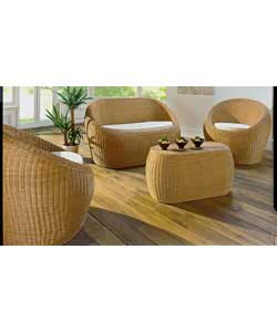 Tokyo 4 Piece Rattan Suite