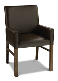 Leather Armchair - Brown