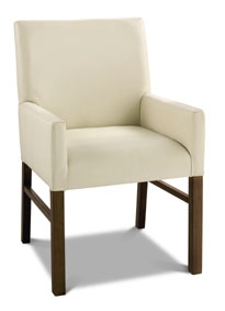 tokyo Leather Armchair - Ivory - Pair