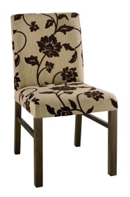 tokyo Wide Back Fabric Dining Chair