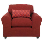 Toledo Armchair, Red