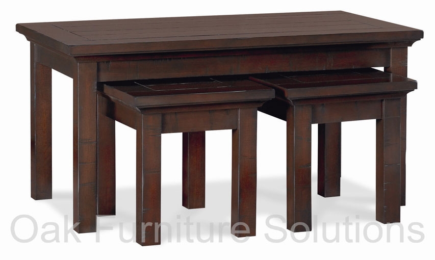 Toledo Dark Coffee Nest of Tables