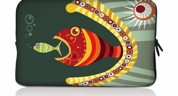 Colorful Fish 13`` 13.3`` inch Notebook Laptop Case Sleeve Carrying bag for Apple Macbook pro 13 Air 13/ Samsung 900X3 530 535U3/Dell XPS 13 Vostro 3360 inspiron 13/ ASUS UX32 UX31 U36 X35 /SONY SD4 13/
