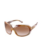 Tom Ford Camilla - Oversized Round Sunglasses