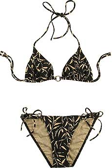 Idole Bamboo Print Bikini