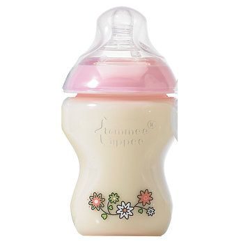 Tommee Tippee Closer to Nature Pink 260ml Easi-Vent Bottle - 2 Pack