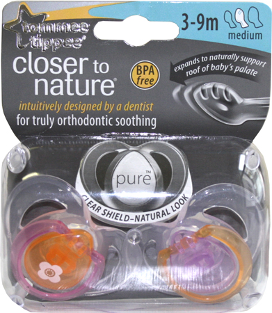 Tommee Tippee Closer To Nature Soothers Medium