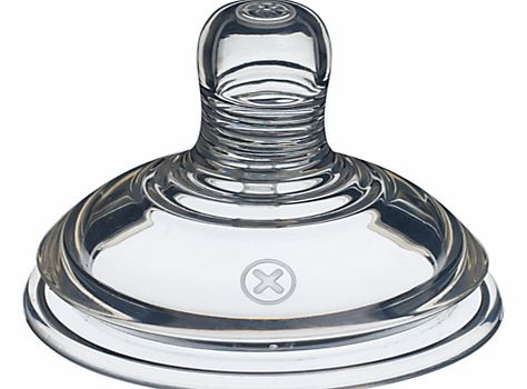 Tommee Tippee Easi-Vent Variflo Teats, Pack of 2