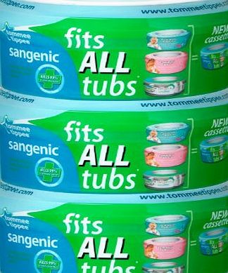 Tommee Tippee Sangenic Compatible Cassette (3-pack)