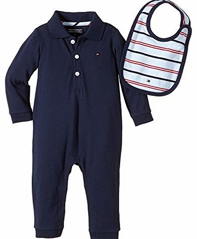 Tommy Hilfiger Baby Boys Pique Giftbox Clothing Set, Blue (Black Iris/Peacoat), 0-3 Months (Manufacturer Size:62)