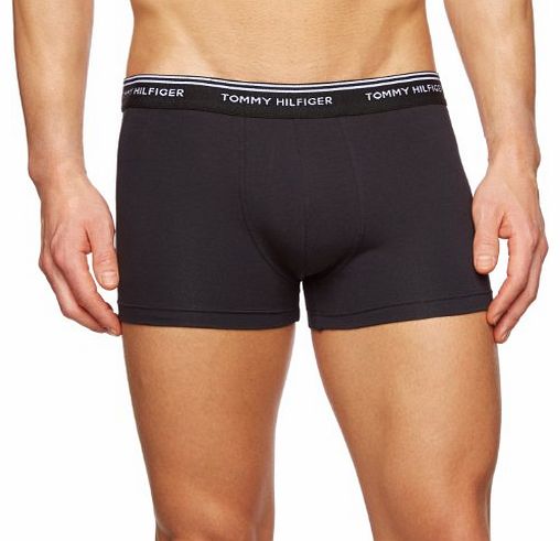 Classic Stretch 3Pack Without Fly Mens Trunks Caviar Large