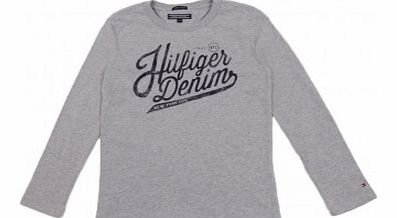 Tommy Hilfiger Federer T-shirt Light grey `8 years,10 years,12