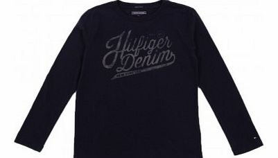 Federer T-shirt Midnight blue `8 years,10