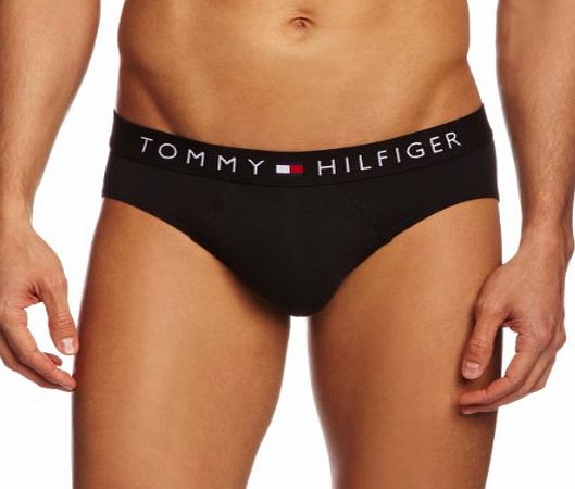 Tommy Hilfiger Flag Original Stretch With Fly Mens Briefs Caviar XX-Large