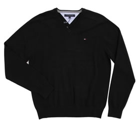 Hilfiger Golf New Green Sweater Masters Black