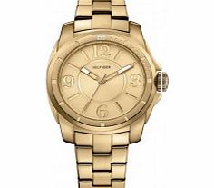 Tommy Hilfiger Ladies Gold Kelsey Watch