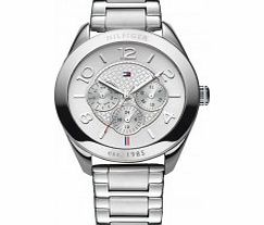 Tommy Hilfiger Ladies Silver Gracie Chronograph
