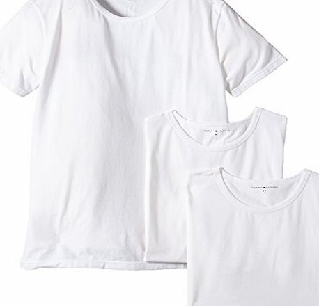 Tommy Hilfiger Mens 3-Pack T-Shirt - White - L