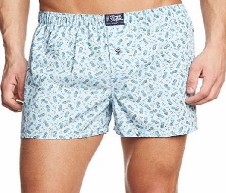 Tommy Hilfiger Mens Boxer Shorts - Blue - Blau (BLUE BELL-PT 427) - Medium