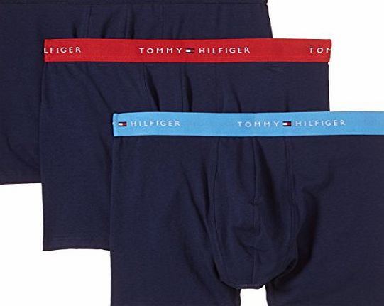 Tommy Hilfiger Mens Boxer Shorts - Blue - Blau (PEACOAT 409) - Large