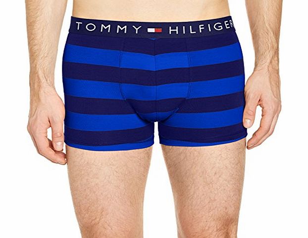 Tommy Hilfiger Mens Boxer Shorts - Blue - Blau (SURF THE WEB-PT 084) - Large