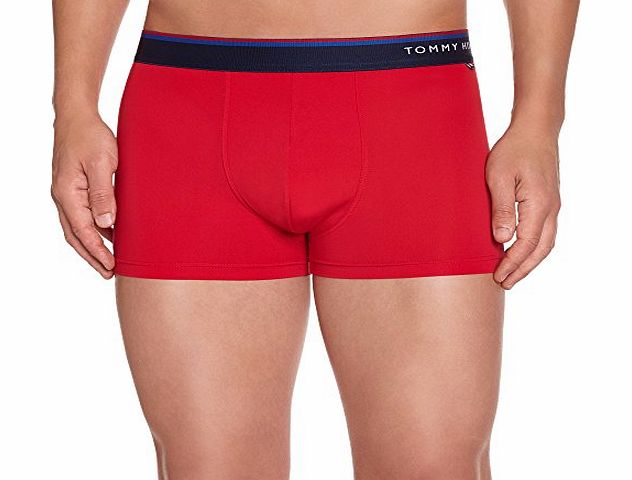 Tommy Hilfiger Mens Lance Trunk Plain Boxer Shorts Boxer Shorts, Red (Tango Red), Large