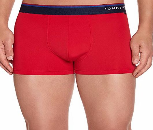 Tommy Hilfiger Mens Lance Trunk Plain Boxer Shorts Boxer Shorts, Red (Tango Red), X-Large