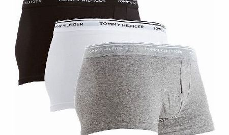 Tommy Hilfiger Mens Tommy Hilfiger Classic Stretch Trunk 3Pack