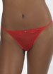 Tommy Hilfiger Red Swiss Dot sheer regular thong