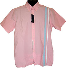 Tommy Hilfiger Short-sleeve Plain Shirt With Line Detail