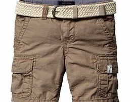 Toddlers Myles desert taupe shorts