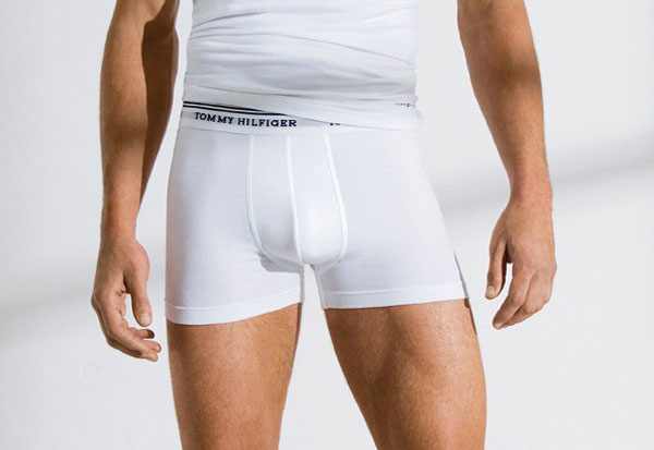 Tommy Hilfiger White 3 Core pack Boxer Shorts by Tommy Hilfiger