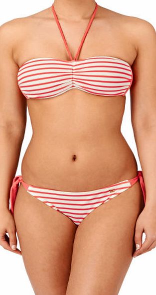 Tommy Hilfiger Womens Tommy Hilfiger Texture Stp Bandeau Set