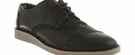 toms Black Movember Brogue Shoes