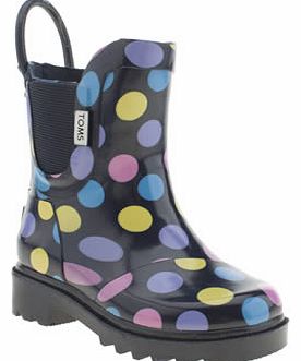 kids toms multi rain boot girls toddler