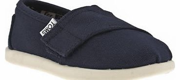 Toms kids toms navy classic unisex toddler 2201505870