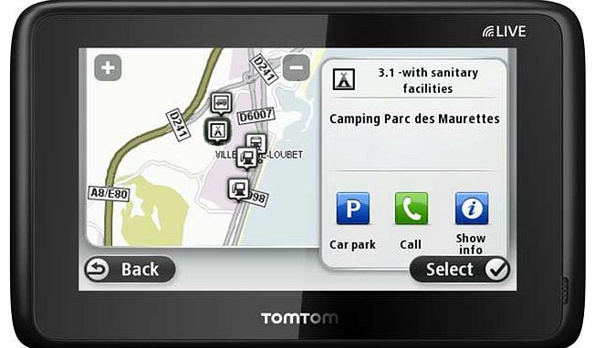 TomTom GO Camping EU (DE/UK/NL/FR) Sat Nav