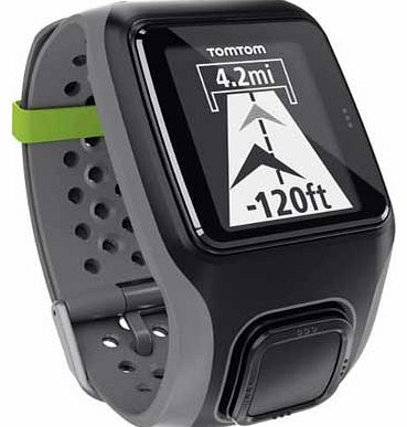 Multisport GPS Watch Cycle - Dark Grey