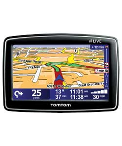 TomTom XL Live with UK- Republic of Ireland and Europe
