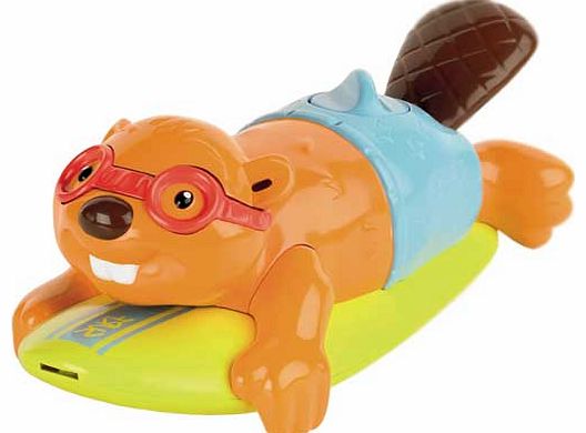 Tomy Aqua Fun Surfin Beaver Bath Toy