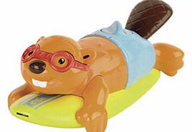 Tomy Aqua Fun Surfin Beaver Toy `TOMY T72032