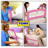 Tomy FOLD-DOWN SOFT BED RAIL (PINK) (18 MONTHS -