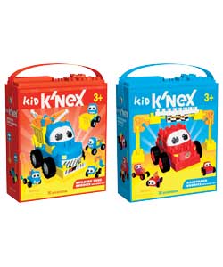 Kid KNex Race Track and Building Zone Buddies