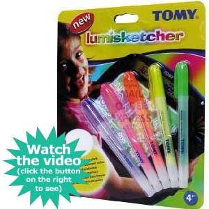 Tomy Lumi Sketcher 5 Pen Set